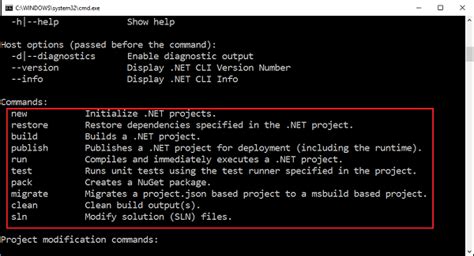msbuild command-line help